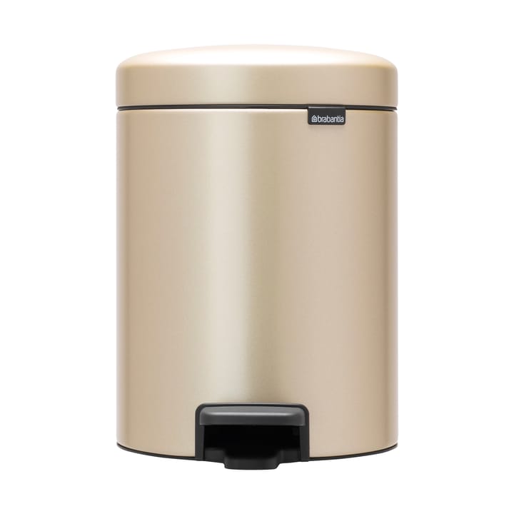 New Icon pedalbøtte 5 liter - Metallic Gold - Brabantia