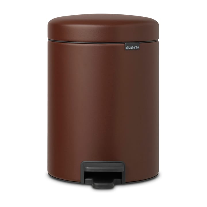 New Icon pedalbøtte 5 liter - Mineral cosy brown - Brabantia