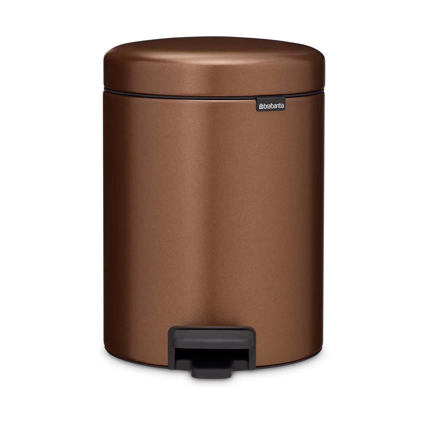New Icon pedalbøtte 5 liter, Warm bronze Brabantia
