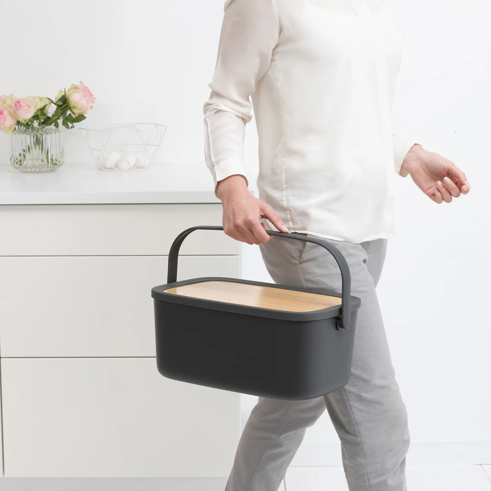 Nic brødboks, Mørkegrå Brabantia