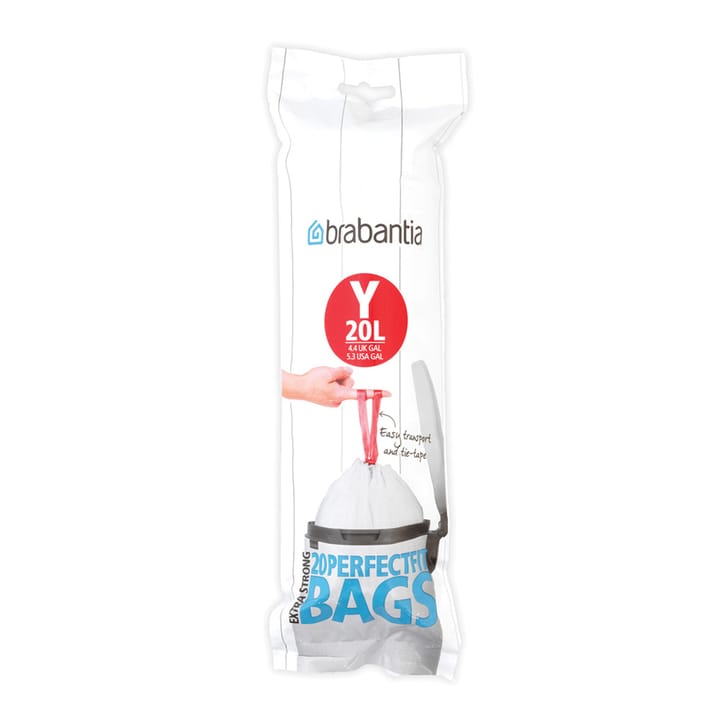 PerfectFit søppelpose Y (20 poser per rull) - 20 L - Brabantia