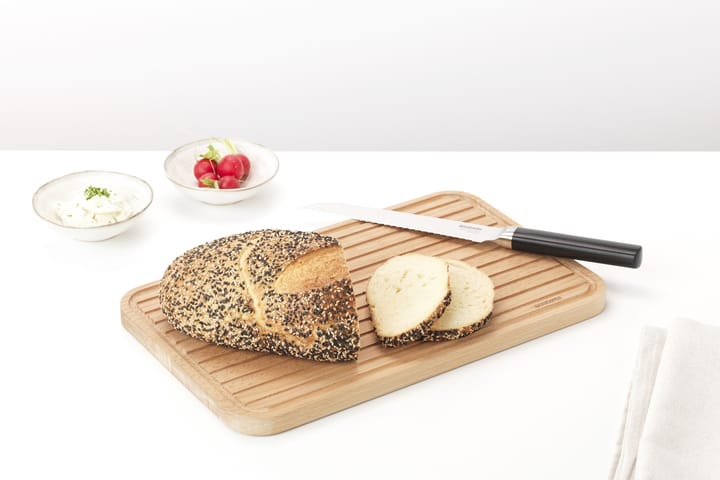 Profile brødkniv 35 cm, Svart-rustfritt stål Brabantia