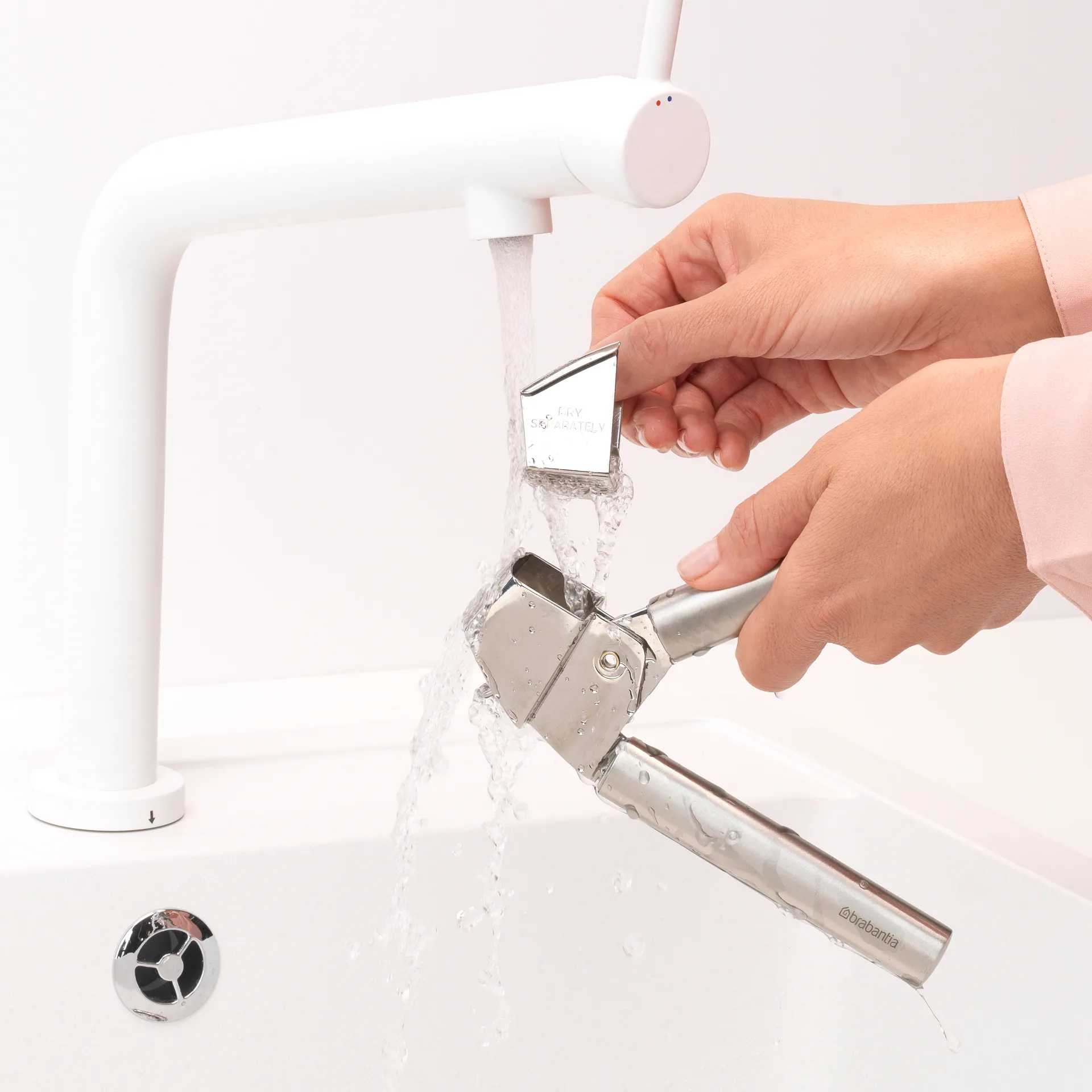 Profile hvitløkspresse, Rustfritt stål Brabantia