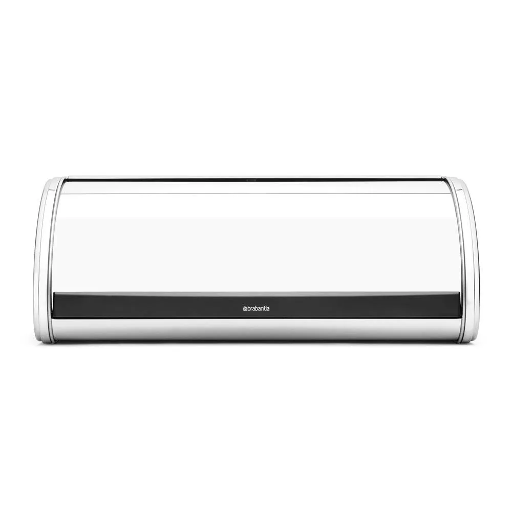 Roll Top brødboks middels, brilliant steel Brabantia