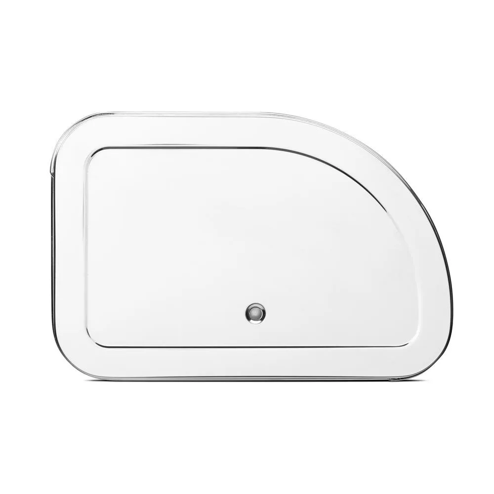 Roll Top brødboks middels, brilliant steel Brabantia
