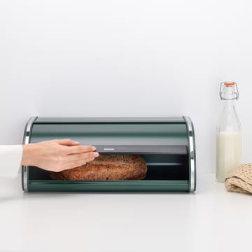 Roll Top brødboks middels - Pine green - Brabantia