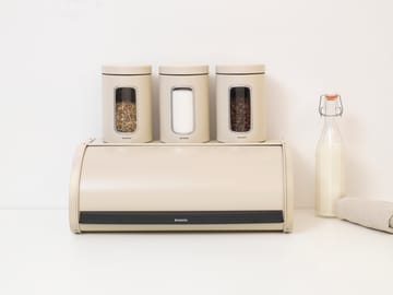 Roll Top brødboks middels - Soft beige - Brabantia