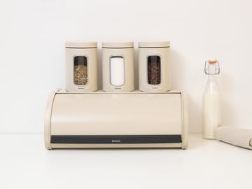 Roll Top brødboks middels - Soft beige - Brabantia