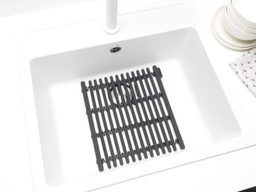 Sinkside oppvaskmatte 30x30 cm - Mørkegrå - Brabantia