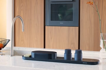 SinkStyle oppvaskorganiserer sett 2 deler - Mineral Infinite Grey - Brabantia