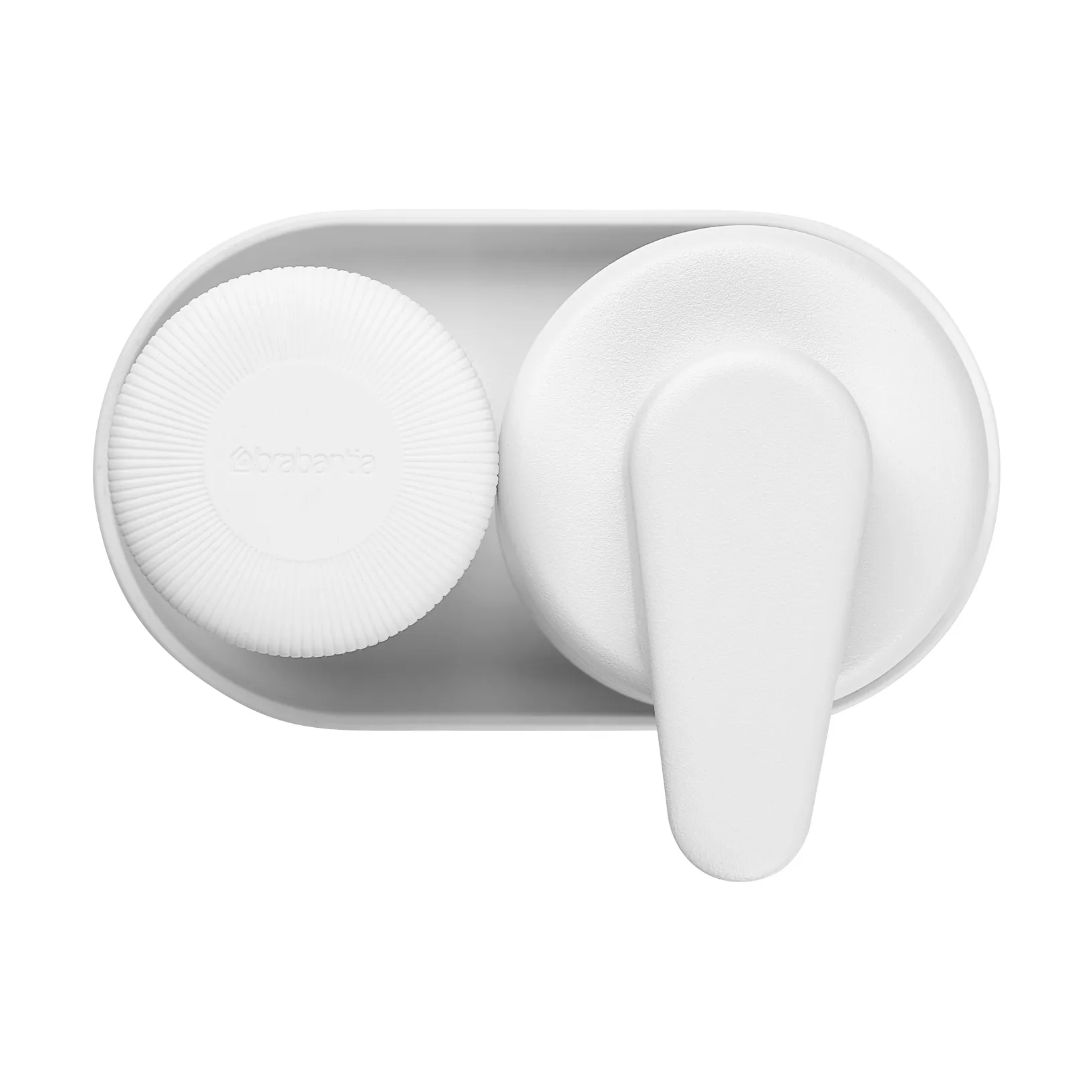 SinkStyle såpepumpe/oppvaskdispenser sett, Mineral Fresh White Brabantia