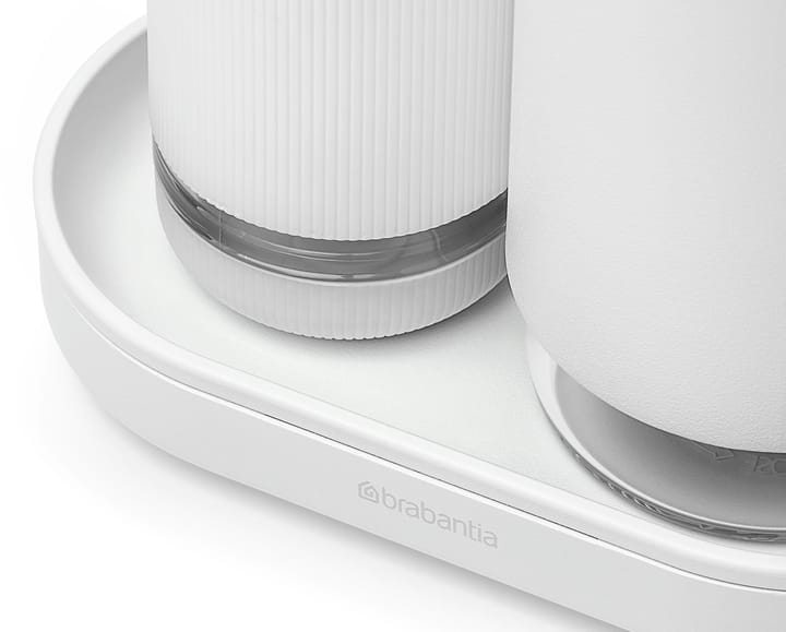 SinkStyle såpepumpe/oppvaskdispenser sett - Mineral Fresh White - Brabantia