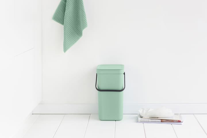 Sort & Go søppelbøtte 12 liter, Jade green Brabantia