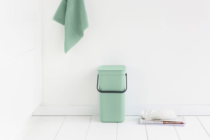 Sort & Go søppelbøtte 12 liter - Jade green - Brabantia