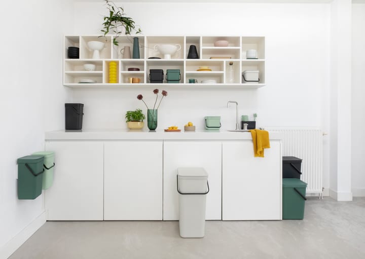 Sort & Go søppelbøtte 3 L, Jade green Brabantia