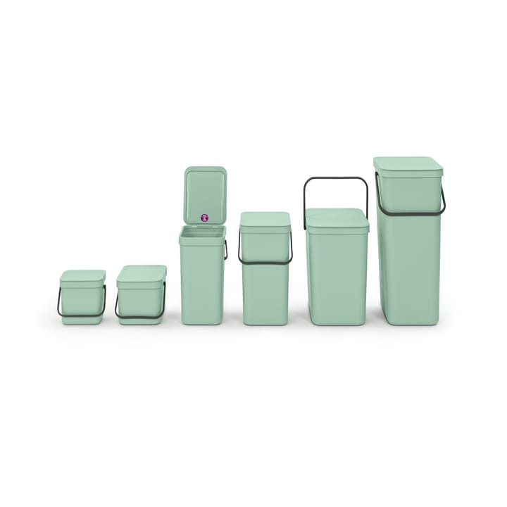 Sort & Go søppelbøtte 3 L - Jade green - Brabantia