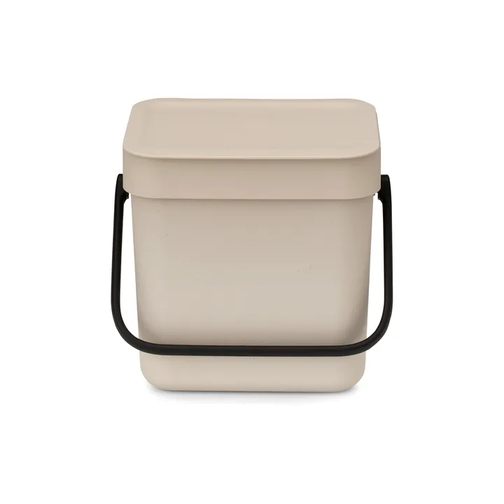 Sort & Go søppelbøtte 3 L - Soft Beige - Brabantia