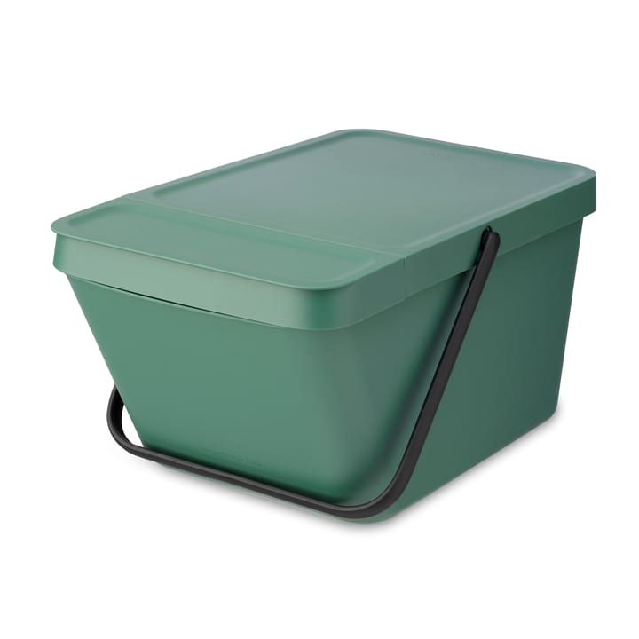 Sort & Go søppelbøtte som kan stables, 20 L
 - Fir Green - Brabantia