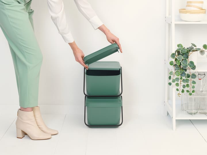Sort & Go søppelbøtte som kan stables, 20 L
, Fir Green Brabantia