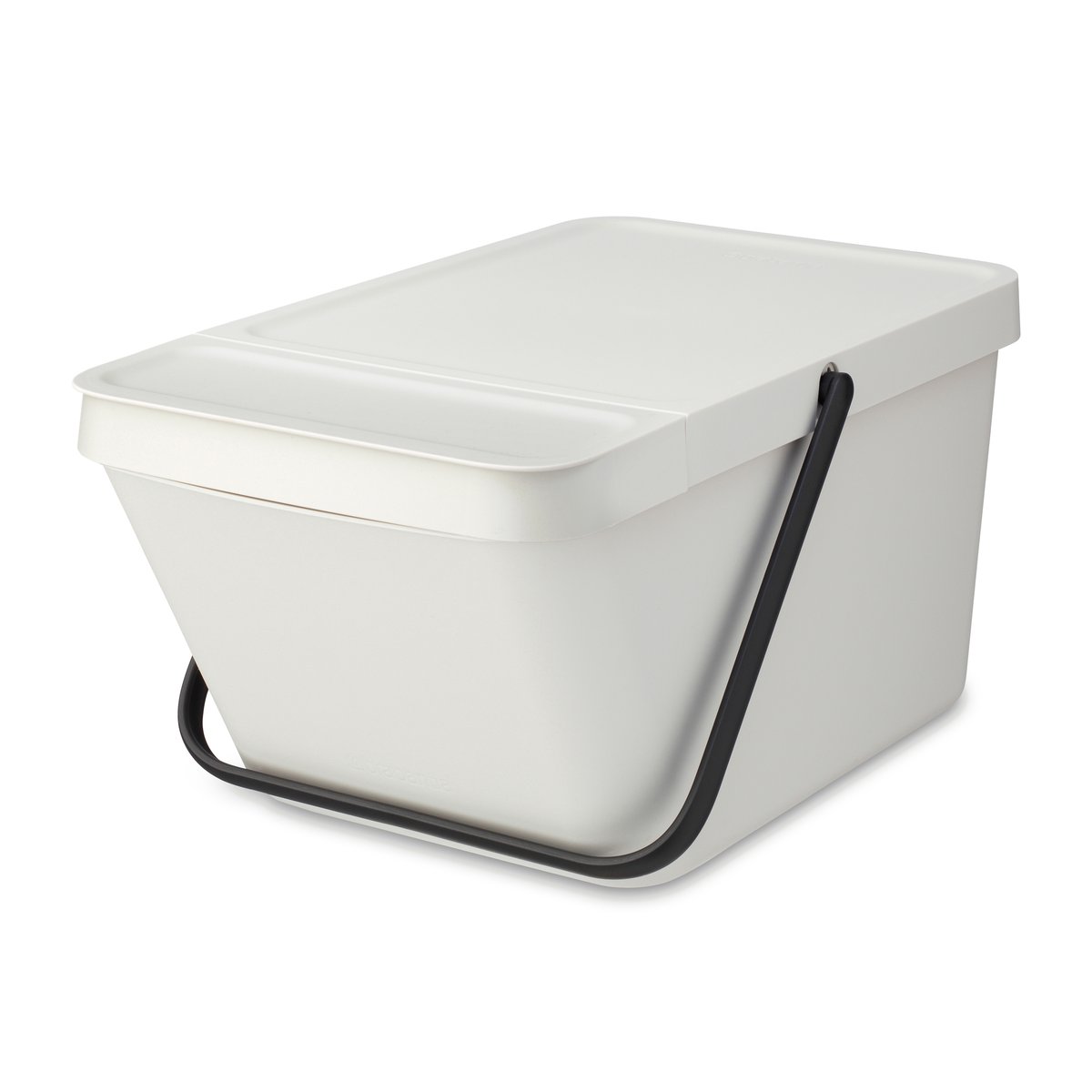 Brabantia Sort & Go, 20 l, Rektangulær, Plast, Lysegrå, Manuell, Plast