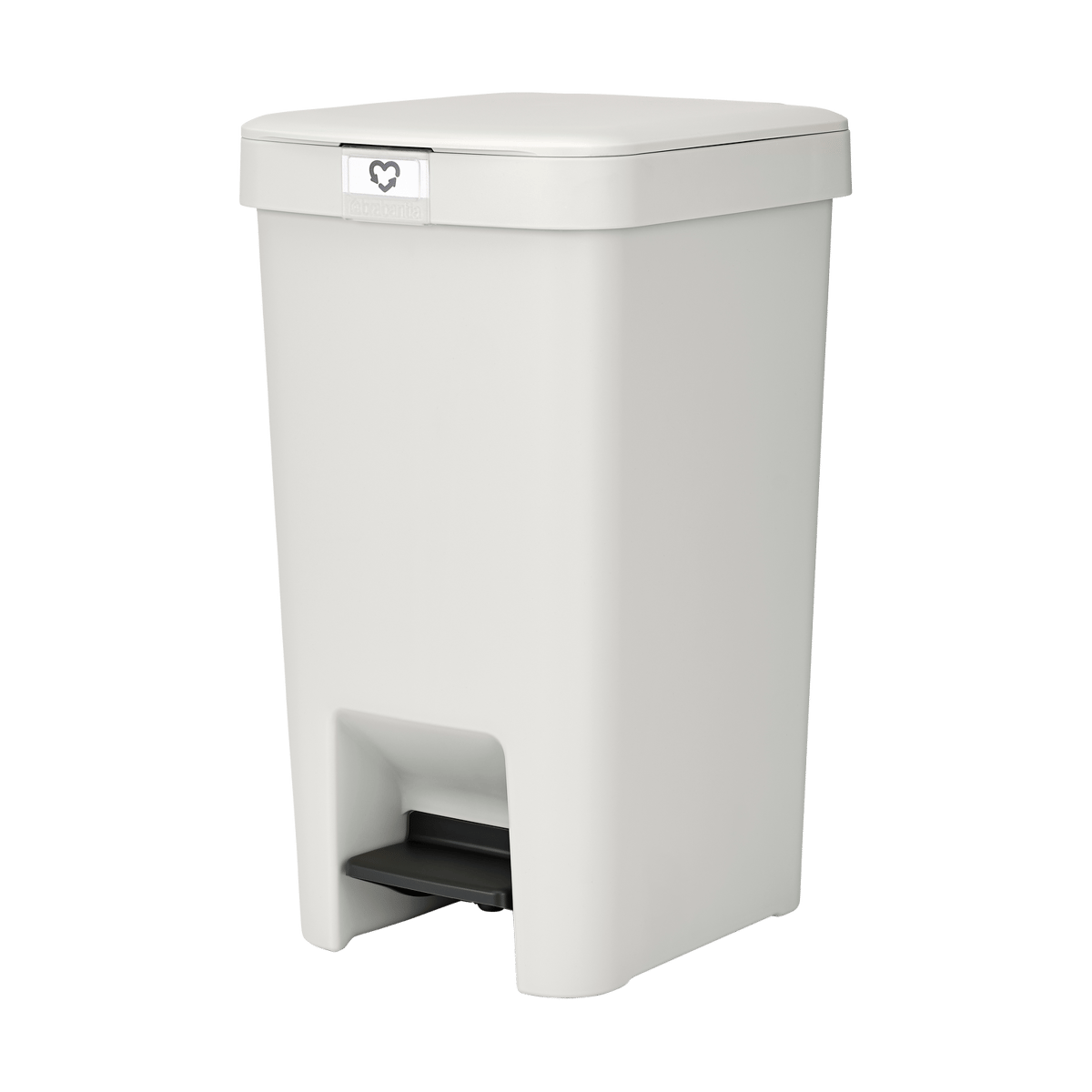 Brabantia StepUp pedalbtte 16 l Lysegrå | Skandinavisk Design | Pedalbøtter | Grå