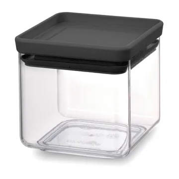 TASTY+ firkantet oppbevaringsboks 0,7 l - Mørkegrå - Brabantia