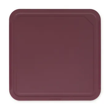 TASTY+ skjærefjøl medium 25 x 25 cm - Aubergine red - Brabantia