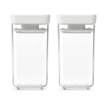 TASTY+ stabelbar boks 2 deler 0,15 L - Lysegrå - Brabantia