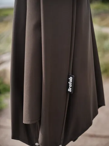 Abriola parasoll - Charcoal black, Ø270 cm - Brafab