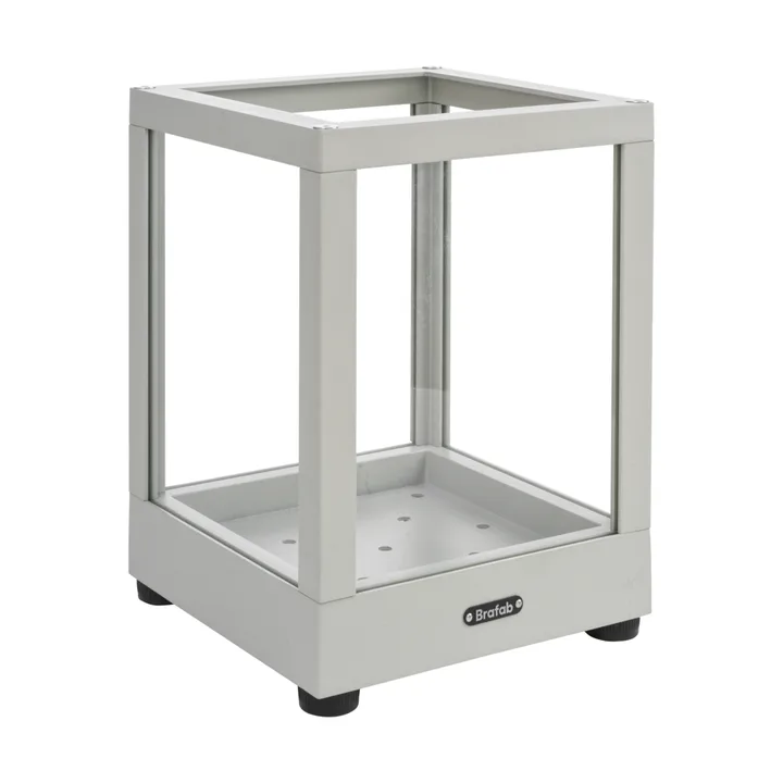 Belfort lyslykt - Light grey, 28 cm - Brafab