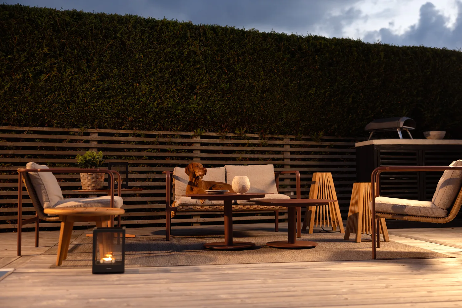 Belfort lyslykt, Svart, 28 cm Brafab