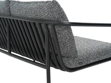 Bendt sofa - Svart-teddy ant - Brafab