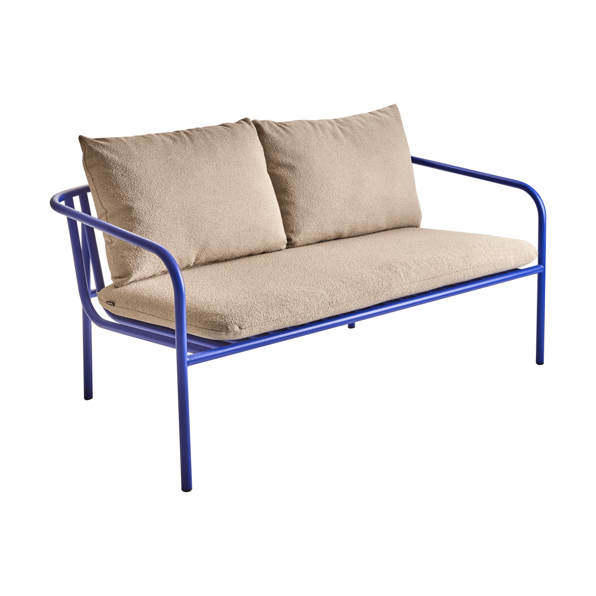 Brafab Bendt sofa Teddy beige-indigo blue | Skandinavisk Design | Blå