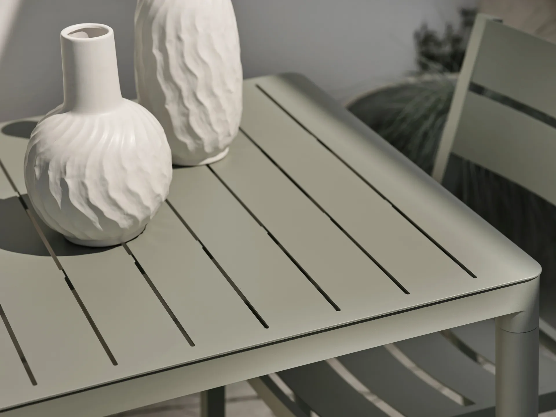 Bigby spisebord, Dusty green, 76x76 cm Brafab
