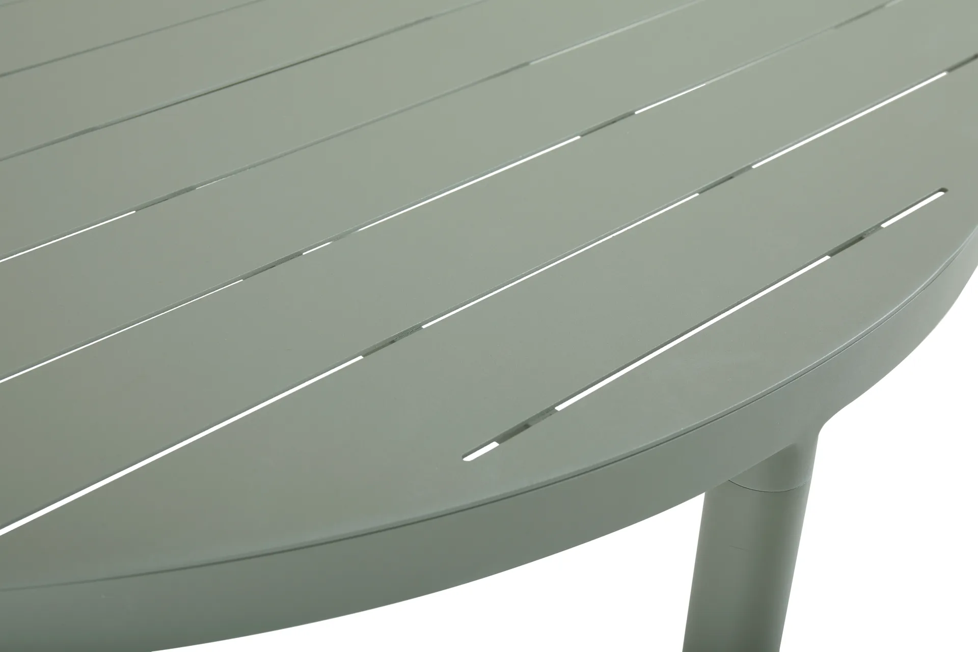 Bigby spisebord rundt, Dusty green Ø130 cm Brafab