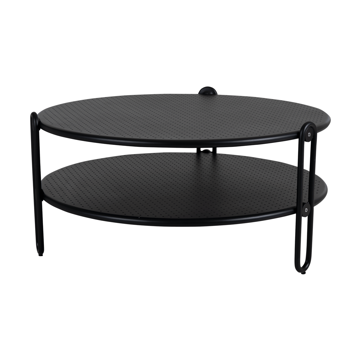 Bilde av Brafab Blixt salongbord Svart Ø85 cm