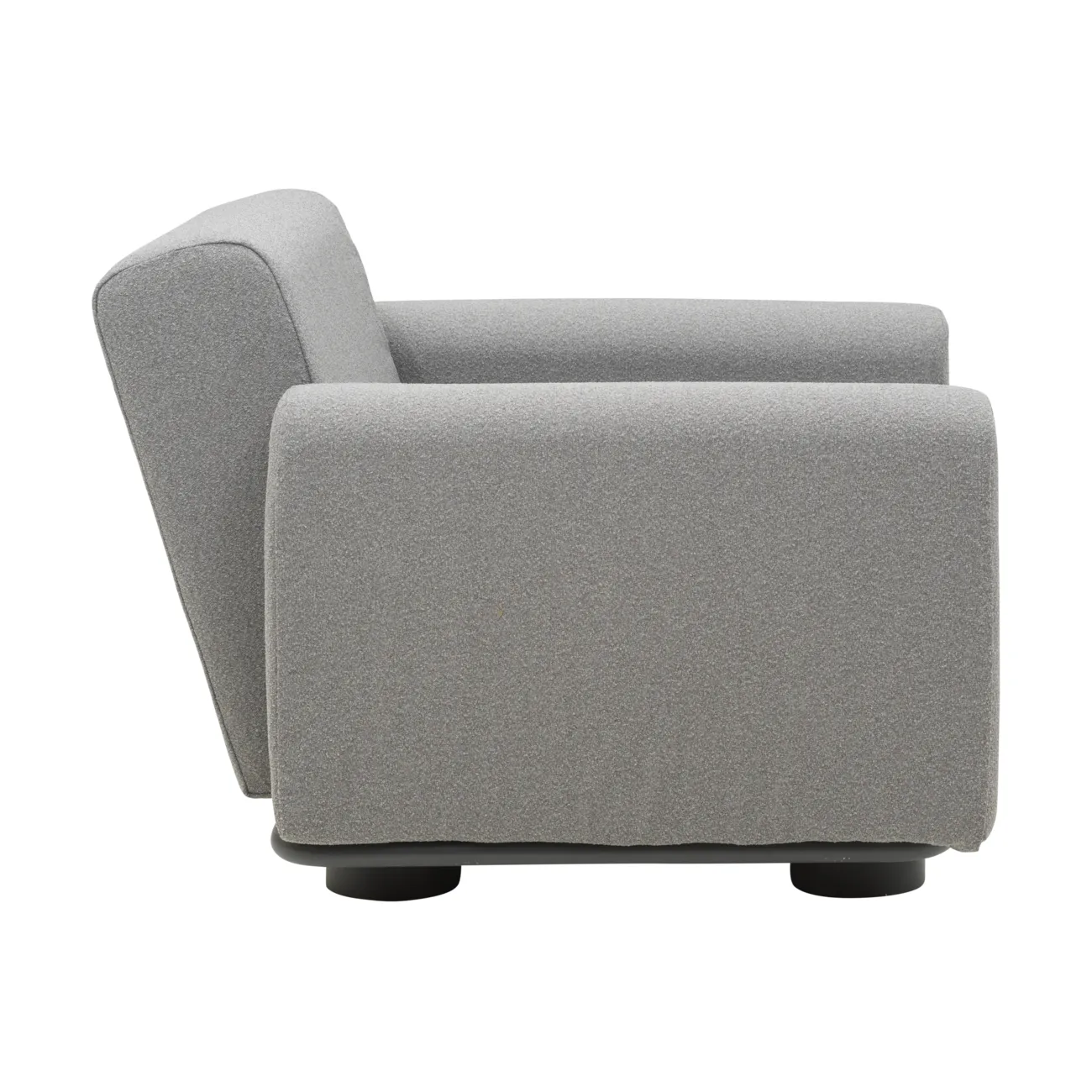 Bolster lenestol, Antrasitt-teddy grey Brafab