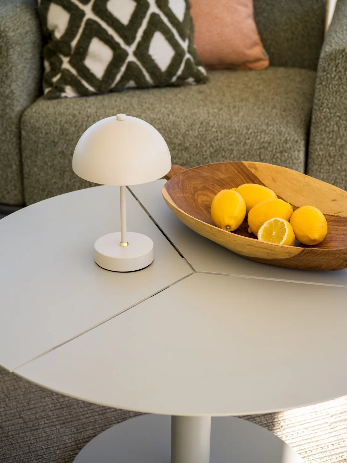 Bolster lenestol, Antrasitt-teddy verde Brafab