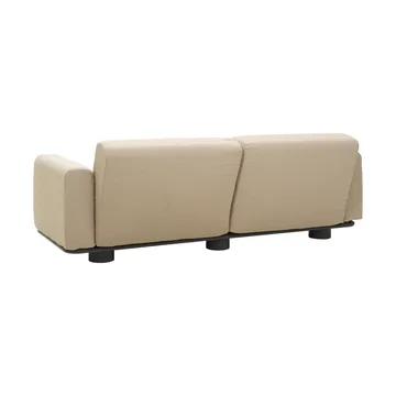 Bolster sofa - Antrasitt-teddy beige, 2,5-seter - Brafab