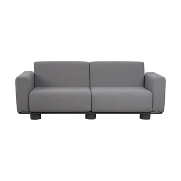 Bolster sofa - Antrasitt-teddy grey, 2,5-seter - Brafab