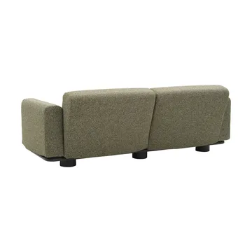 Bolster sofa - Antrasitt-teddy verde, 2,5-seter - Brafab