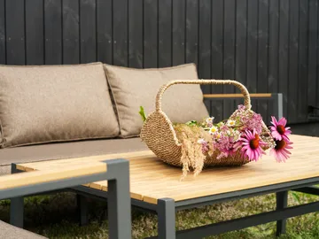 Cap sofagruppe - Antrasitt-brun, 6-seter - Brafab