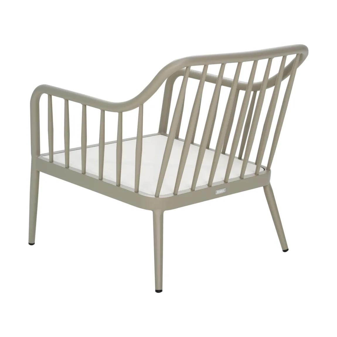 Coleville lenestol, Khaki-burlap beige Brafab