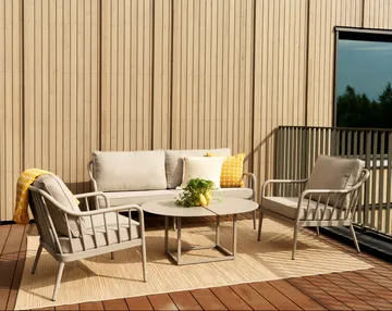 Coleville lenestol - Khaki-burlap beige - Brafab