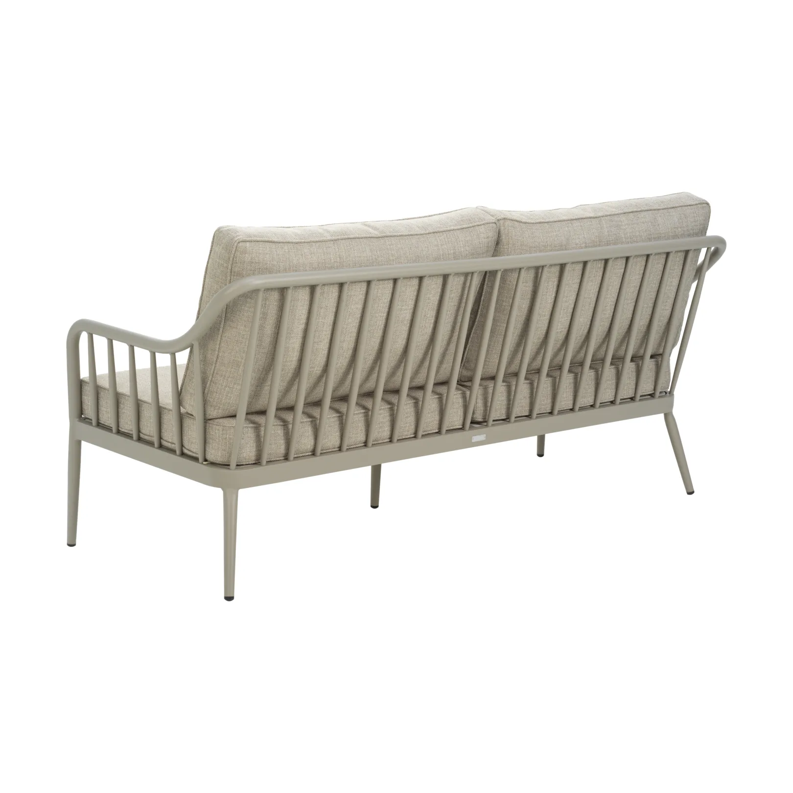 Coleville sofa, Khaki-burlap beige, 3-seter Brafab