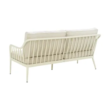 Coleville sofa - Pearl white-dot beige, 3-seter - Brafab