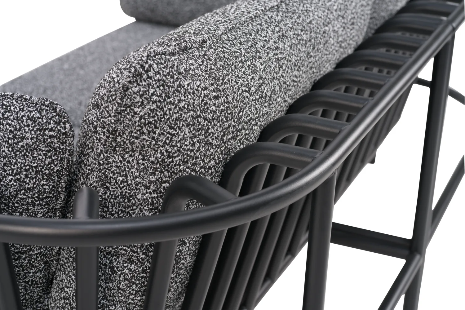 Collier lenestol, Svart-teddy ant Brafab