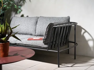 Collier sofamodul - Svart-teddy ant, midtdel - Brafab