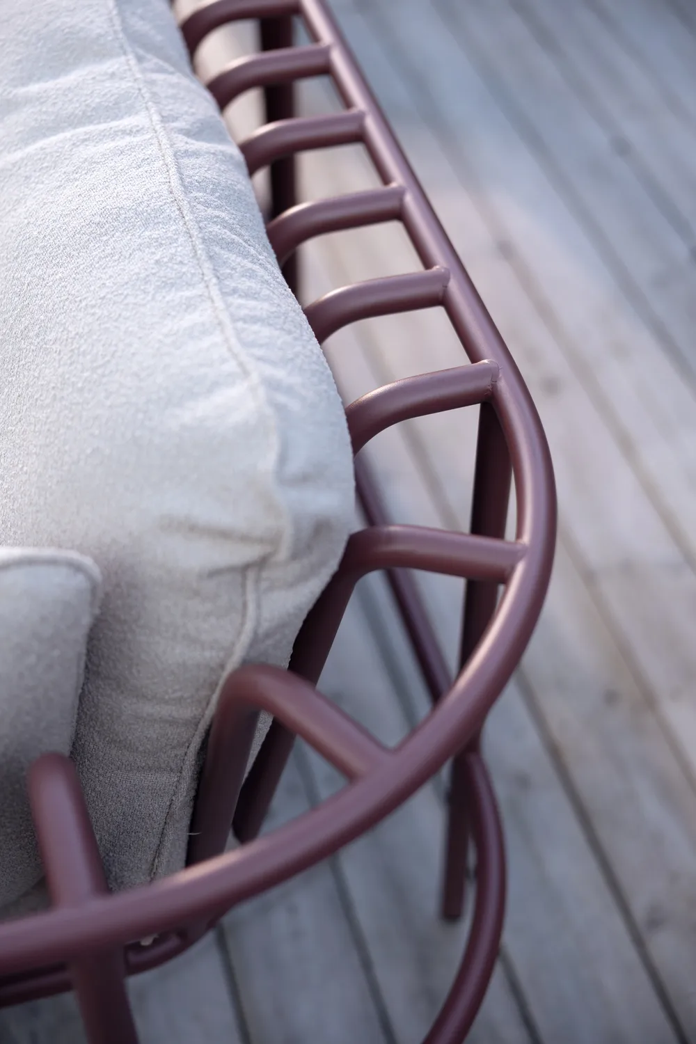 Collier sofamodul, Zin red-teddy beige, hjørne Brafab