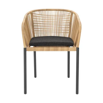 Delta karmstol - Antrasitt-natur - Brafab